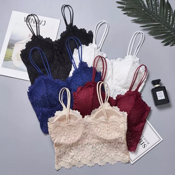 Lace Bralette Black - Picture 6 of 6